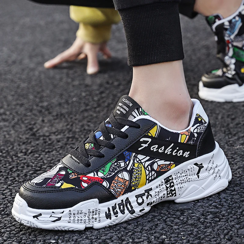 

Spring New Trendy Shoes Fashion Casual Men's Shoes Increased Sneakers 2021