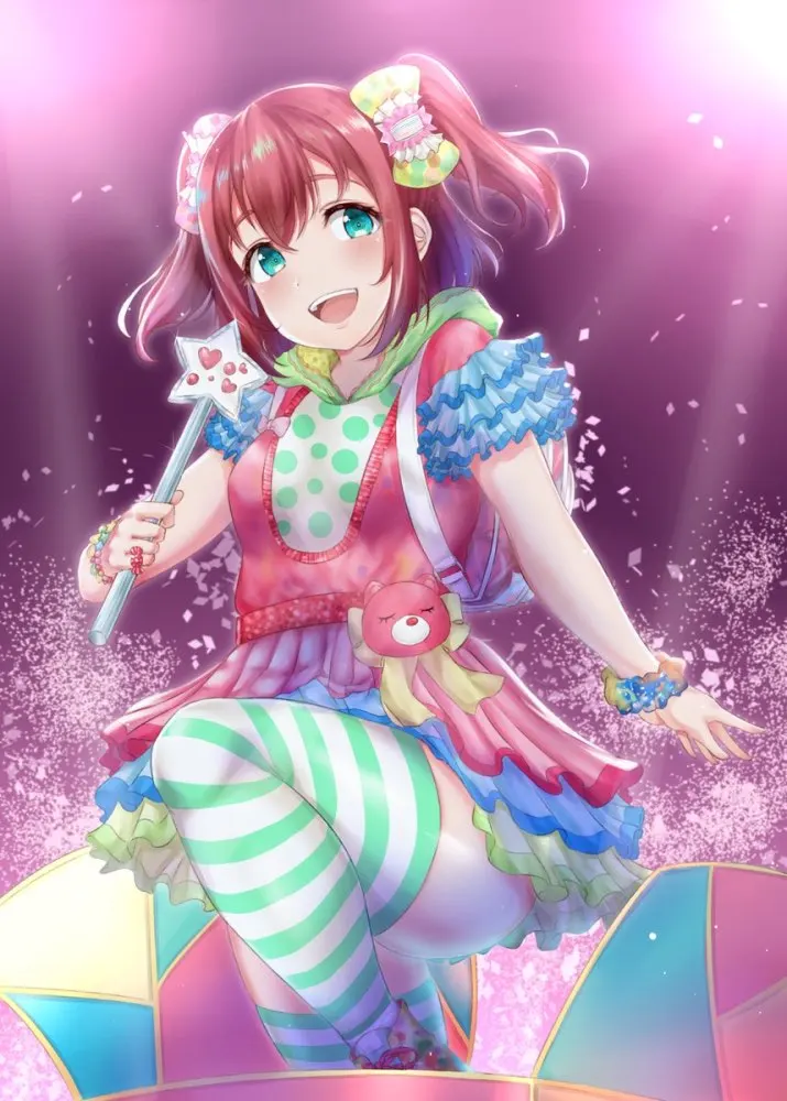 

Free Shipping!LoveLive SunShine Aqours Kurosawa Ruby Cosplay Costume,Size customizable,Halloween Party Performance