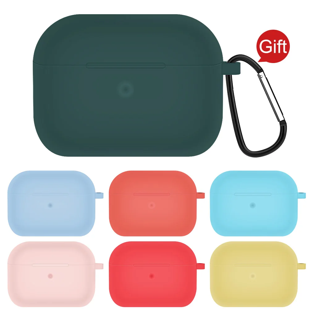 Чехол для Apple Airpods Pro 3 мягкий силиконовый чехол наушников беспроводная Bluetooth
