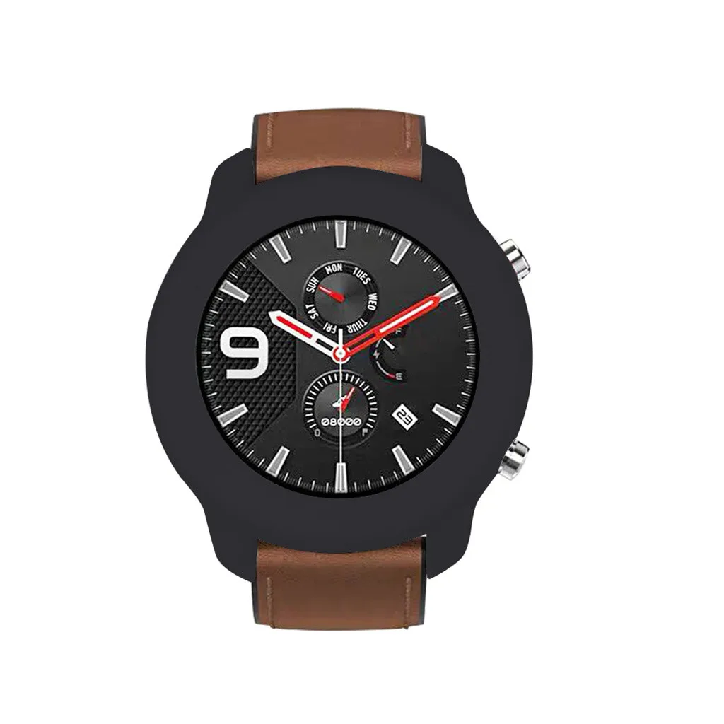 Для Huami AMAZFIT GTR 47 мм мягкий полный чехол оболочка силиконовая рамка защитные Смарт часы носимые Аксессуары#810