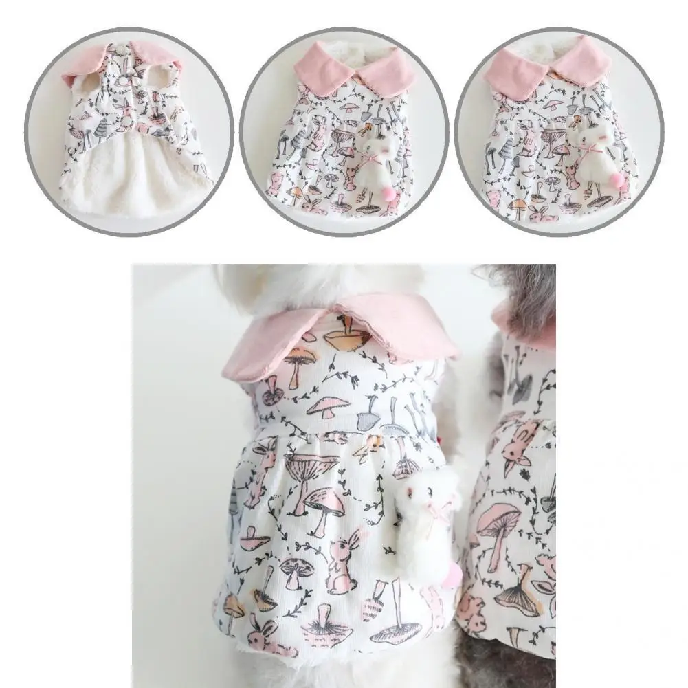 

Розовая Милая любимая универсальная одежда Чихуахуа Тедди 5 размеров одежда для домашних животных удобная для дома