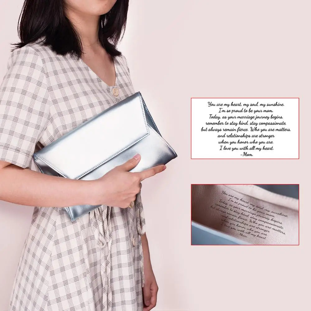 Treezara 2020 индивидуальный роскошный клатч женские повседневные косметички