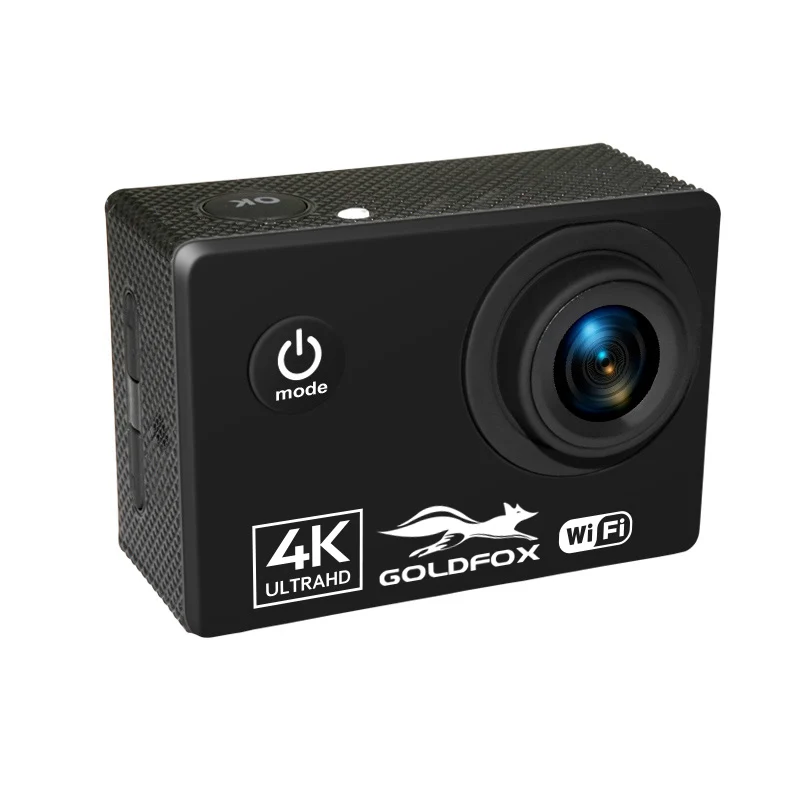 AT Q40C экшн камера Ultra HD 4K/30fps спортивная 24MP WiFi водонепроницаемая на шлем