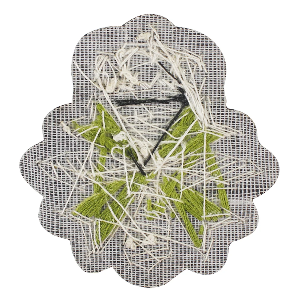 Индийская шелковая Корона пчела крест значки слитка проволока Аппликация из