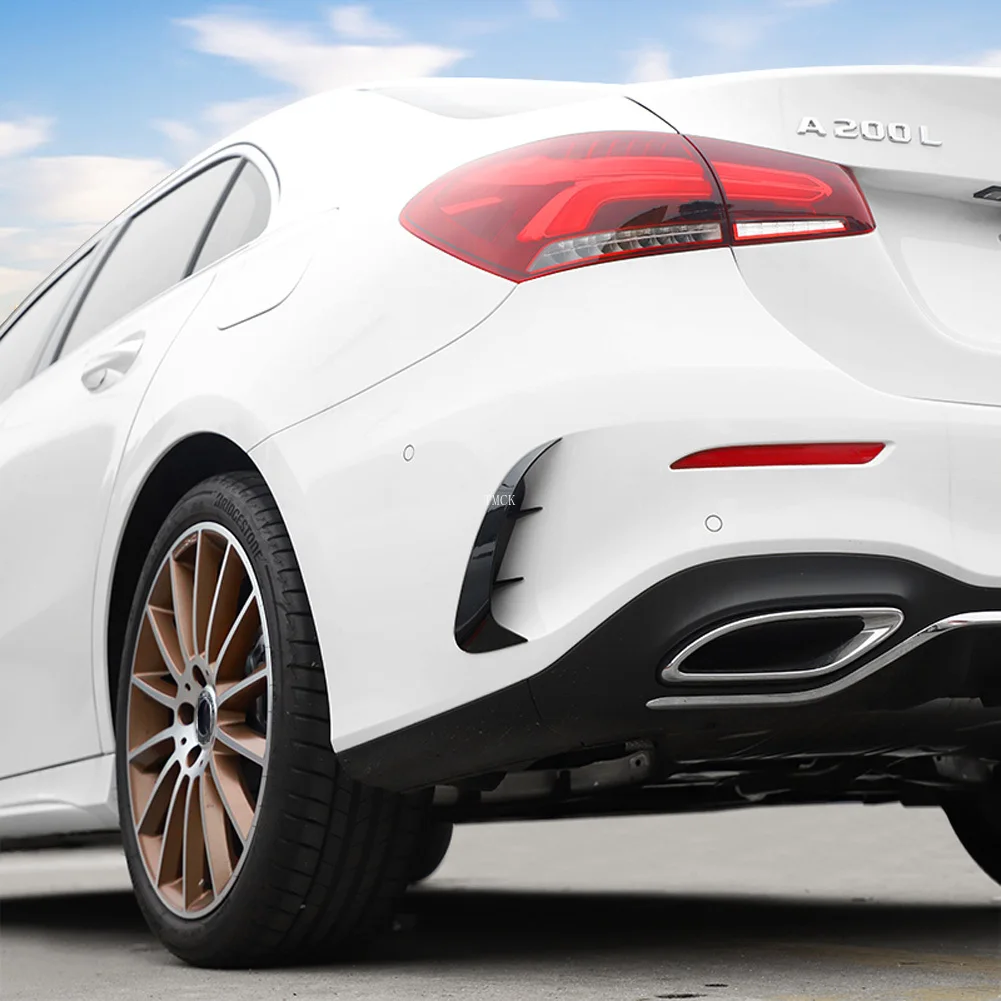 Для Mercedes Benz A Class W177 V177 A180 A200 A220 A250 2019 + Автомобильный внешний корпус задний бампер