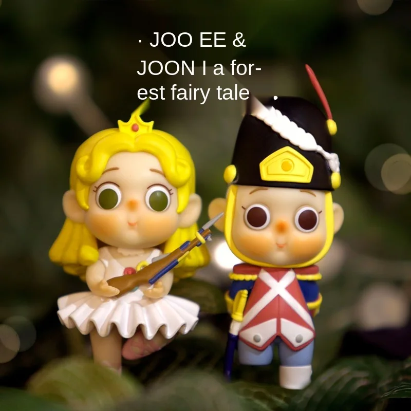 

Park Fang Linchuan One-eye Forest Fairy Tale Series Blind Box A Full Set of Jooee and Jooni Hand Office Pieces