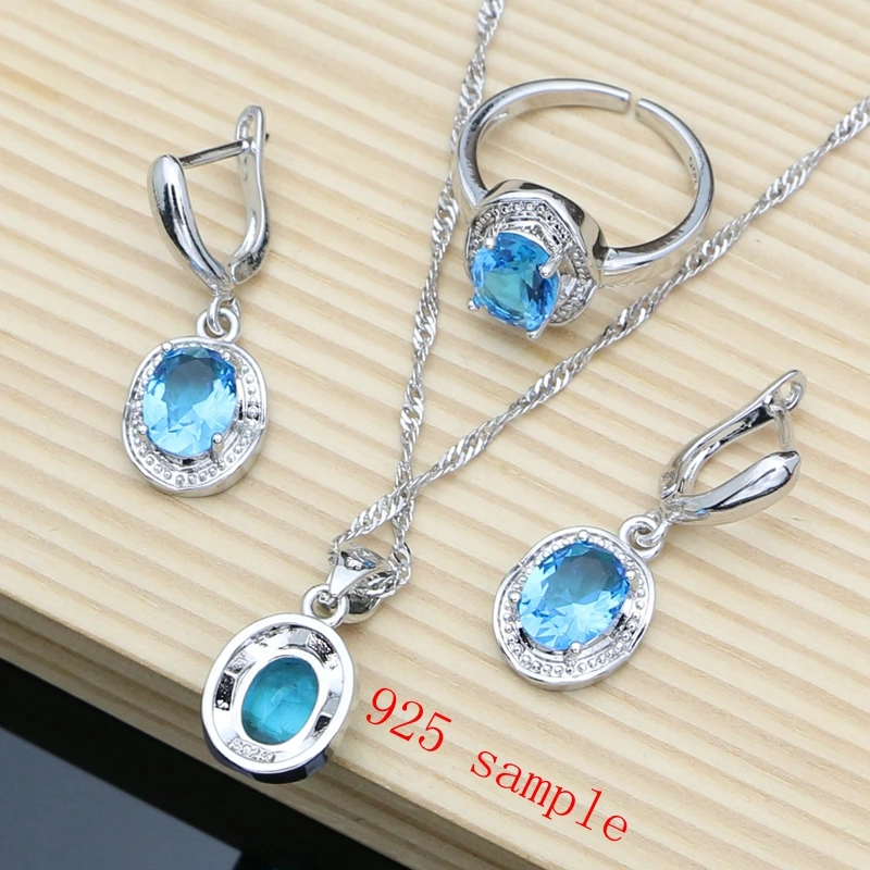 Комплект из колье и серёг серебра 925 пробы | Украшения аксессуары