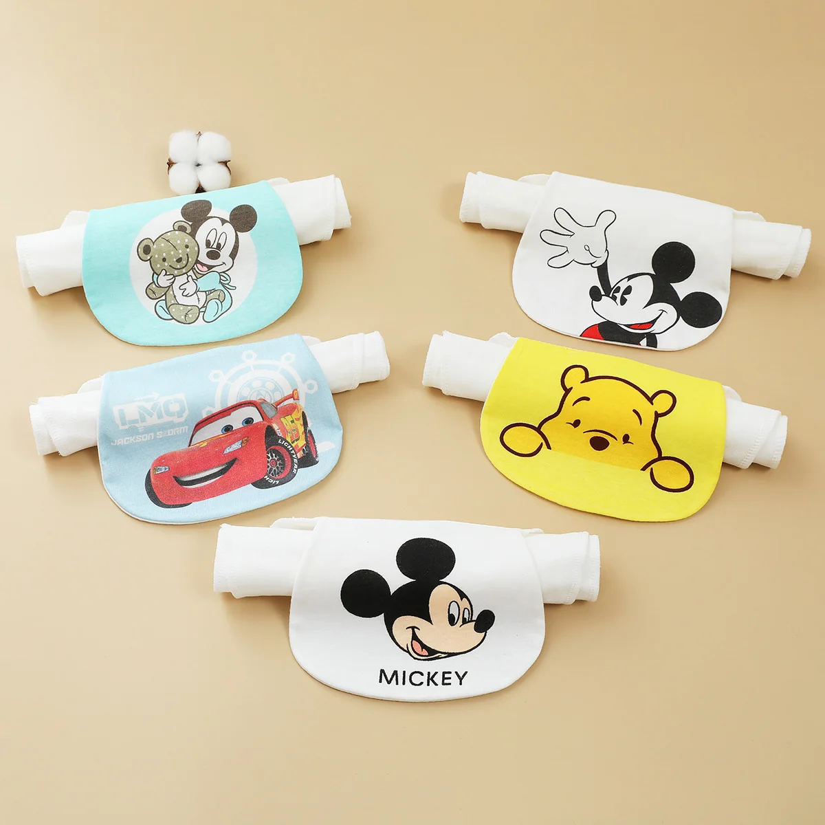 

Абсорбирующее детское полотенце из мультяшной ткани, 5 шт./лот