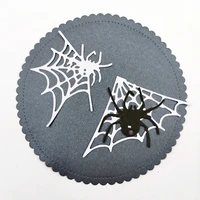 spiders and webs metal cutting dies for diy scrapbooking album cardmaking decorative embossing making paper craft knife mold