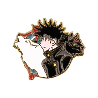 l2477 japanese anime badges jujutsu kaisen enamel pins brooch for clothes backpack accessories collar lapel jewelry gifts