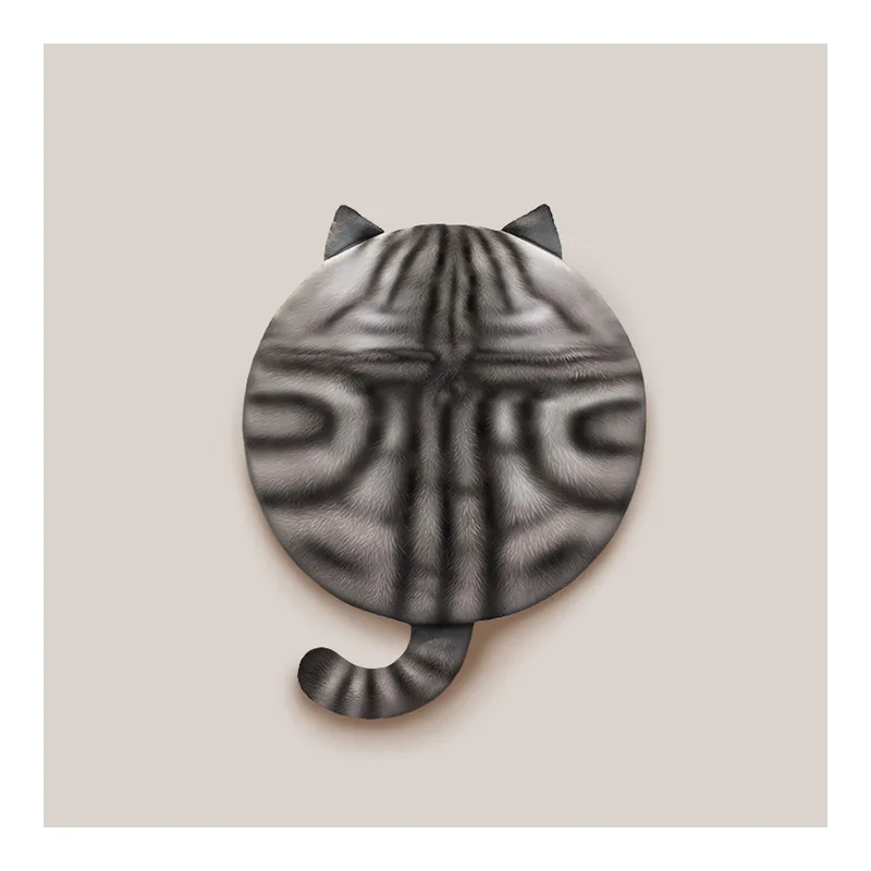 Подушка Kawaii Cat на молнии только кожа без ПП хлопка печенье плюшевые игрушки