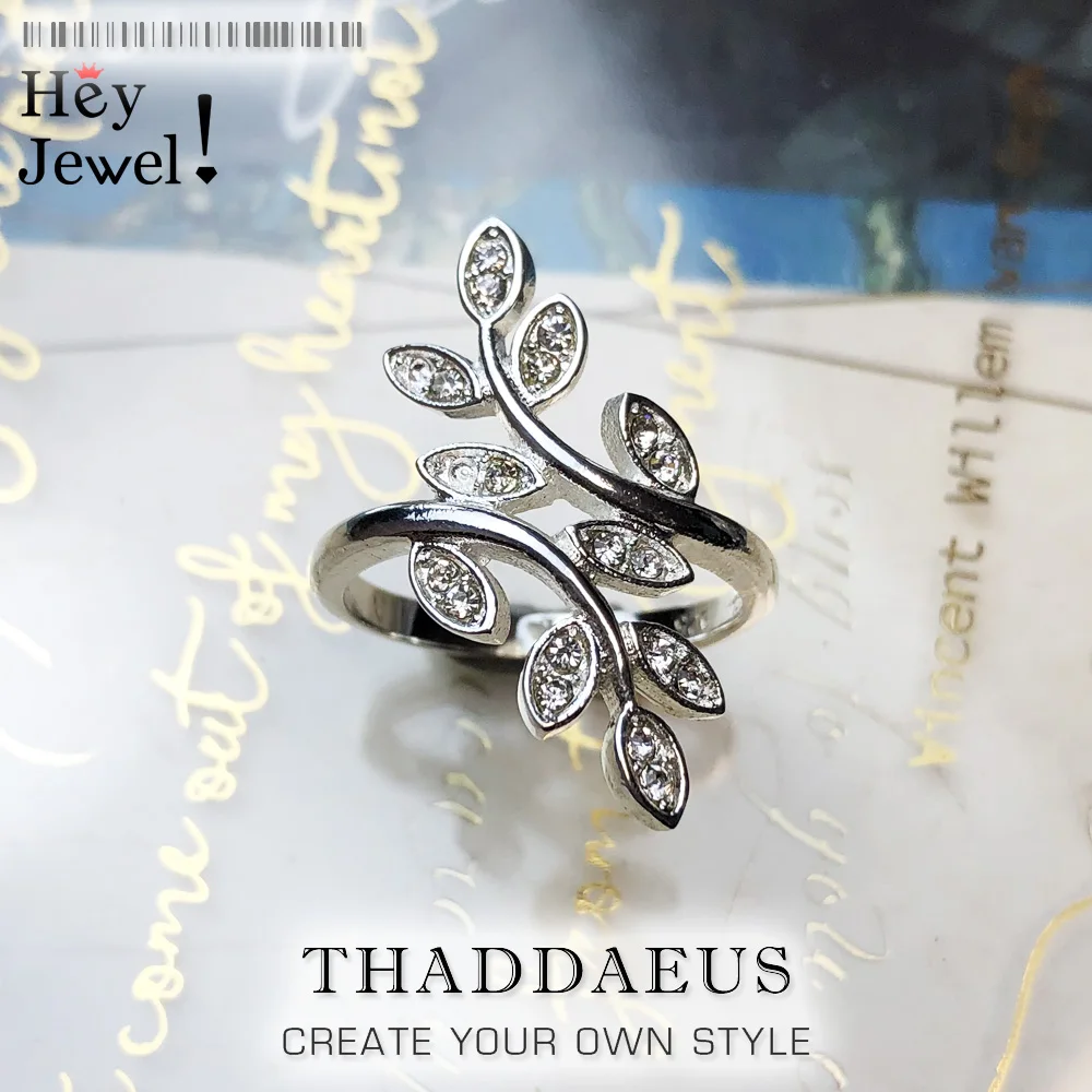 Кольцо Tendrils маленькое дерево Европейская мода Glam хорошие ювелирные изделия для