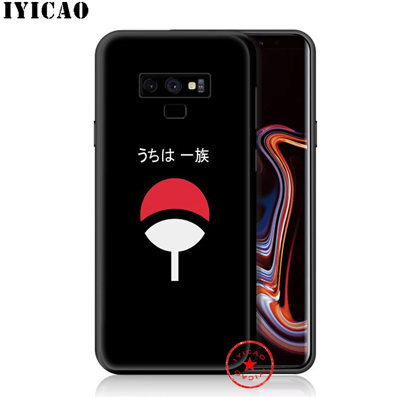 IYICAO Аниме Наруто логотип мягкий Чехол для samsung Galaxy S10e S10 S9 S8 Plus S6 S7 Edge Note 10 9 8 TPU |