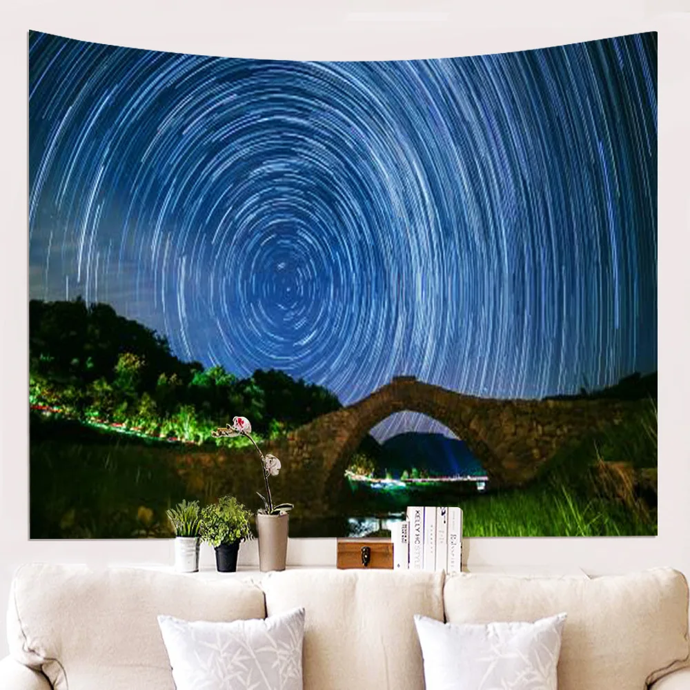 

Cosmic Starry Sky Art Wall Tapestry Vintage Tapestries Wall Hanging for Living Room Bedroom Dorm Room Wall Blanket Home Decor