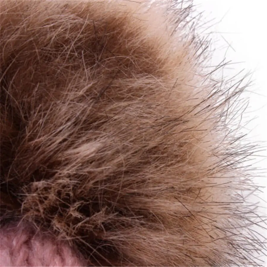 Шапка-бини для мамы и ребенка 2 шт./компл. теплая зимняя шапка кепка вязаная