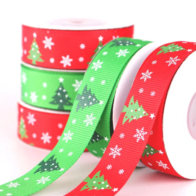 20 мм 5 ярдов Рождественская елка ленты свадьбы праздника вечерние украшения DIY