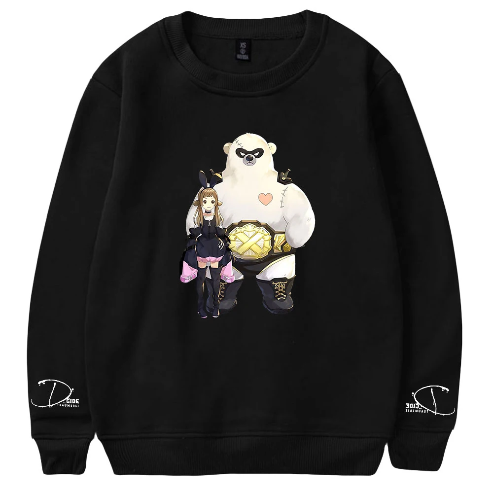 

2021 Game D-CIDE TRAUMEREI 2D Print O-Neck Sweatshirt Harajuku Round Collar 1
