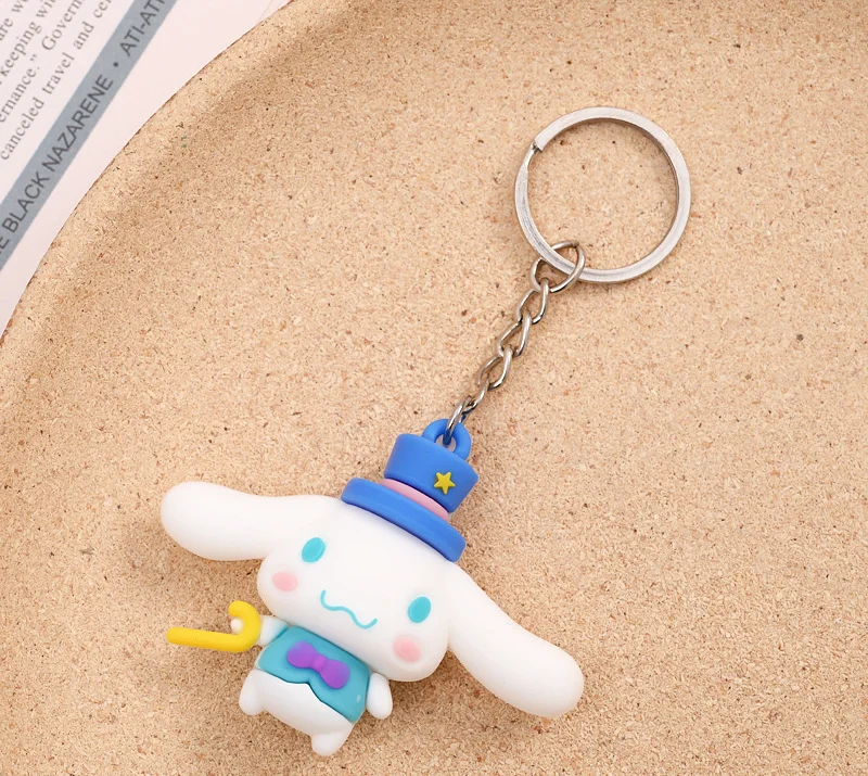 

NEW Hobbies Action Figures Fantasy Kuromi Cinnamorol Mymelody Exquisite Keychain Schoolbag Pendant Toys for Children Gift
