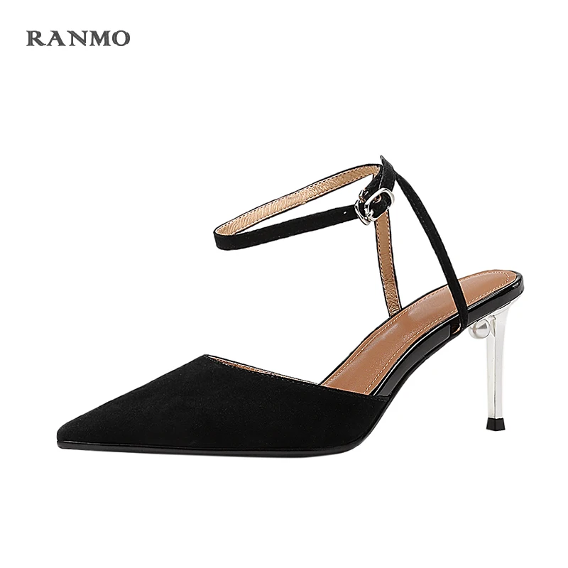 

Spring 2021 Sexy Pearl High Heels Sandal Women's High Heels Office Sandal Party Sandal Wedding Sandal Deluxe Shoes Elegant Shoes