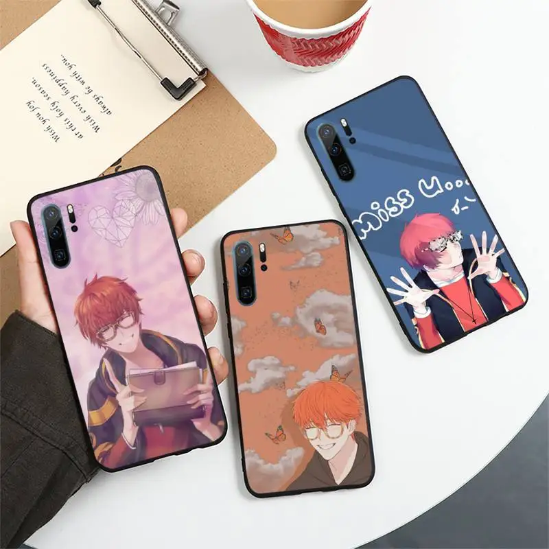 

707 Mystic Messenger anime Phone Case For Huawei honor Mate P 10 20 30 40 i 9 8 pro x Lite smart 2019 nova 5t
