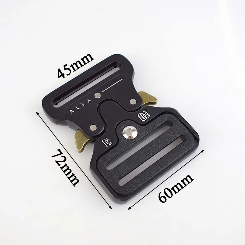 AP646-45mm Meetee 38/45 мм лямки металлическая сумка ремень Быстрый боковой застежкой на пряжку дужка ремешках застежка DIY сумки аксессуары для одежды AP646 - Цвет: AP646-45mm