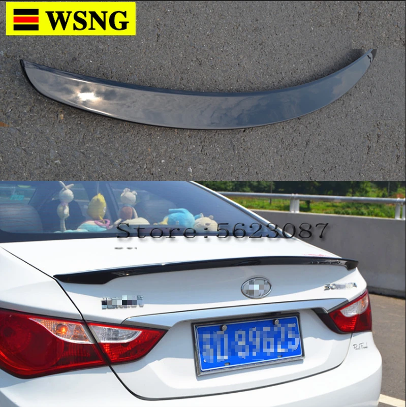 Спойлер на крышу для Hyundai Sonata спойлер из АБС материала заднего крыла автомобиля