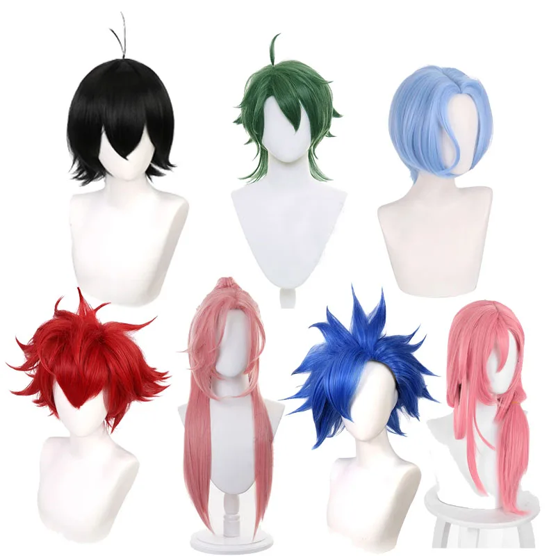 

Anime SK8 the Infinity SK Eight MIYA Joe Shindo Ainosuke Cosplay Wig Reki Cherry Blossom Langa Cosplay wig Party Hair