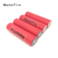 masterfire 4pcslot original sanyo 18650 rechargeable lithium battery 3 7v 2600mah camera flashlight torch batteries cell