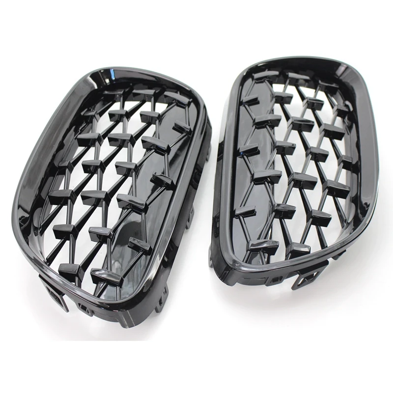 

Black Diamond Style ABS Front Bumper Kidney Grille Grill For-BMW 3-Series E92 E93 Coupe 2010-2013