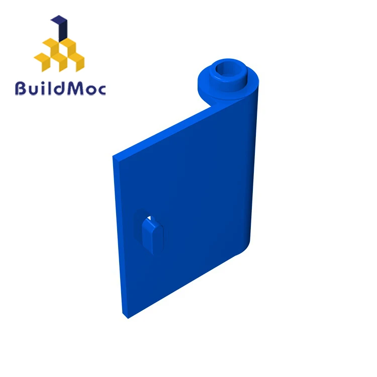 BuildMOC собирает частицы дверь 60657 1x3x3 правая для строительных блоков детали