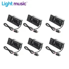 6 шт., 4-полосный усилитель для акустической гитары, 6,5 мм