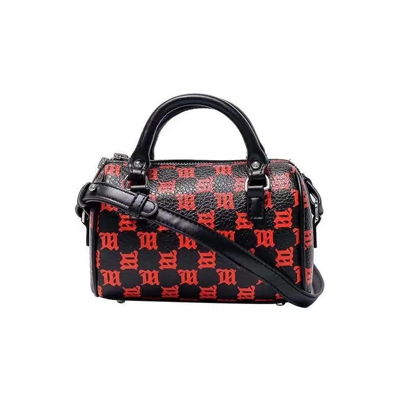 

MISBHV all over lettered classic One Shoulder Messenger Bag fluorescent handbag fashion