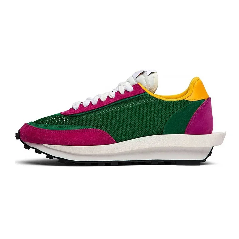 2020 Новинка sacai ldv ld вафельные кроссовки унисекс черные белые серые сосновые