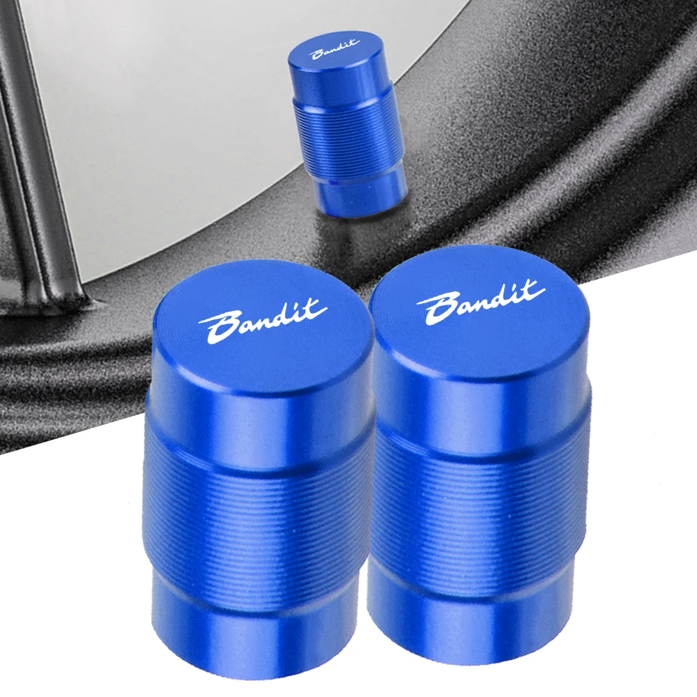 

For SUZUKI GSF 250 600 600S 650 650S 650N 1200 1250 Bandit 650S Motorcycle CNC Vehicle Wheel Tire Valve Air Port Stem Caps Cover