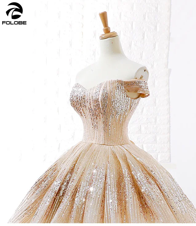 Очаровательное бальное платье цвета шампанского золотистого для Quinceanera с