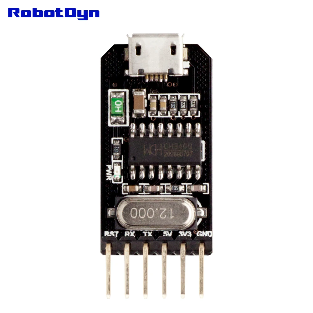 От USB к TTL UART CH340 последовательный преобразователь припаянный микро 5 В/3 3 В. IC