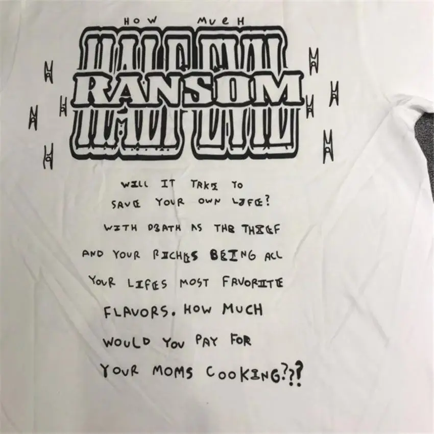 

2020ss Rolling LA T Shirt Men Women Top Version Streetwear Casual T-shirt Tees