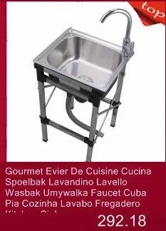 Banheiro Evier встроенный портативный диссипадор Lavello кран Afwasbak Lavabo De Cocina Fregadero Cuba Pia Cozinha кухонная раковина