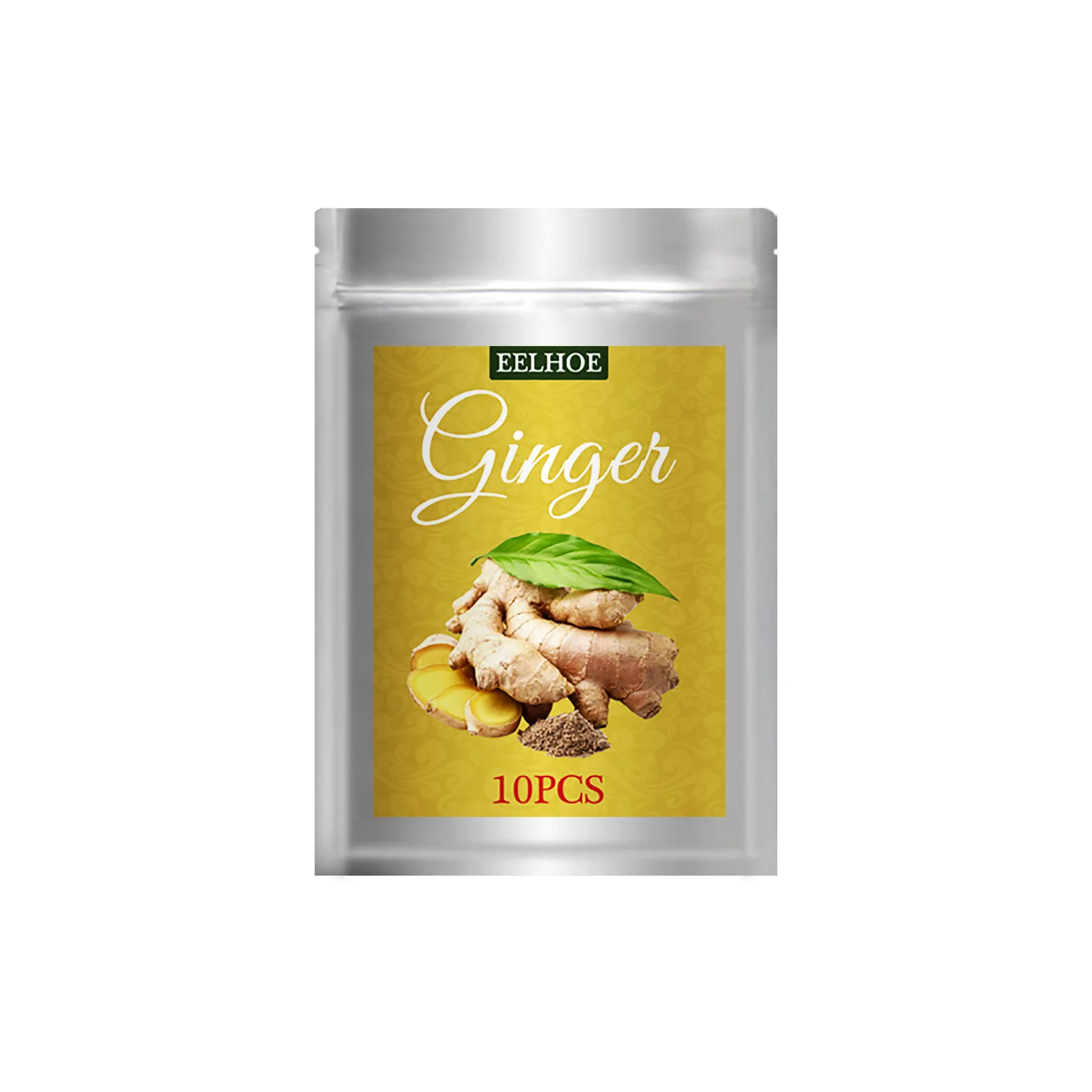 Травяной имбирный детоксикационный пластырь для похудения тела шеи колена