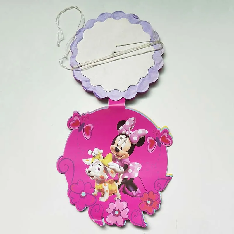 2 5 м детский бумажный баннер на день рождения с рисунком котенка машины Минни