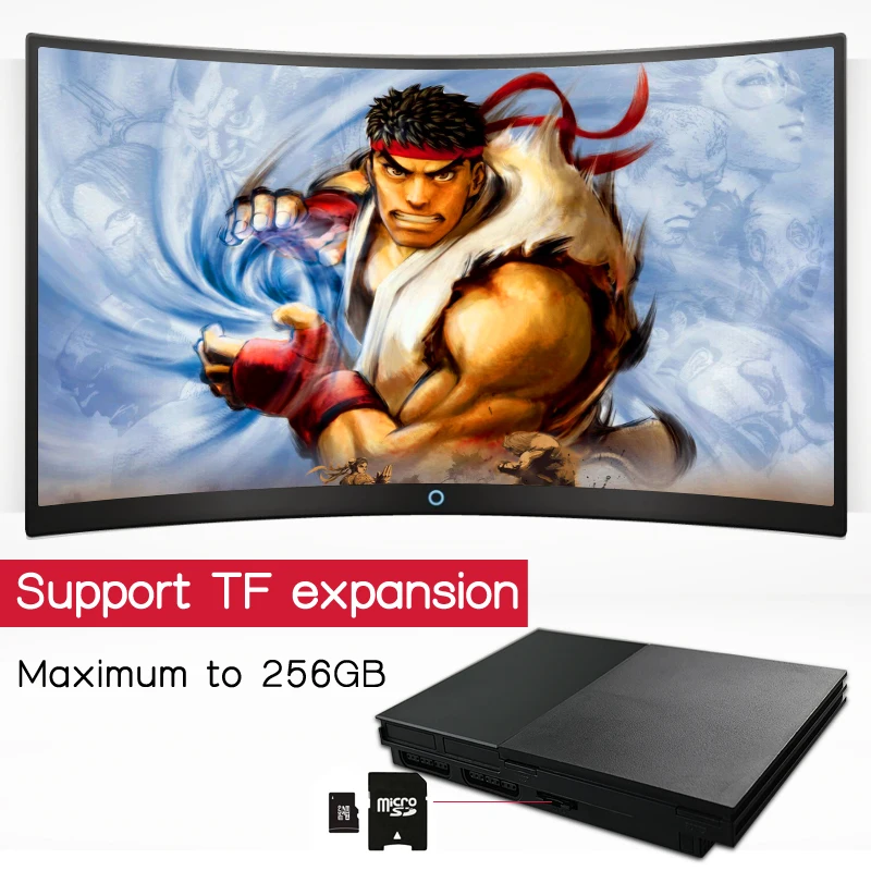 Новинка ANBERNIC PAP II Видео игровая консоль PS1 4K HD ТВ игра 64Bit 5200 семья ретро игры видео