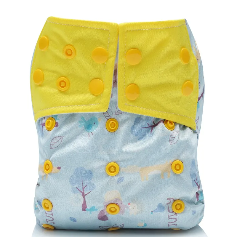 [Mumsbest] Новые детские тканевые подгузники с карманами, водонепроницаемые подгузники, многоразовые, один размер, подходят для всех детей, тканевые подгузники, Пляжная Серия - Цвет: H01