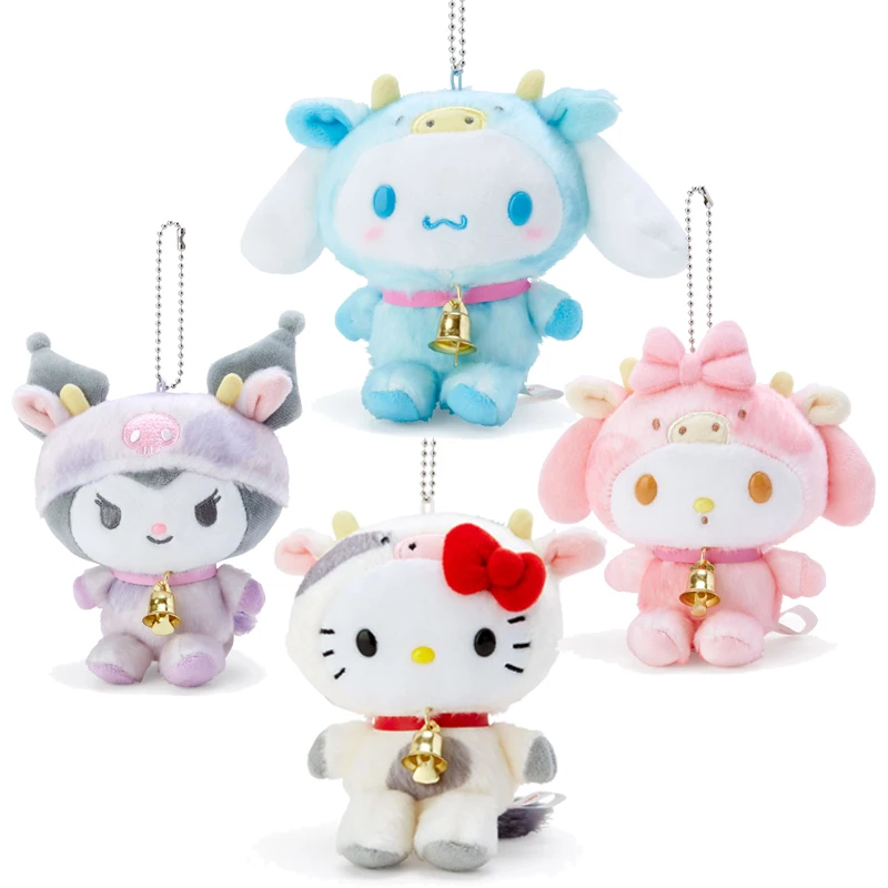 Kawali Kuromi с рисунками из мультфильма My Melody Cinnamorol Собаки Кошки мягкие милые плюшевые