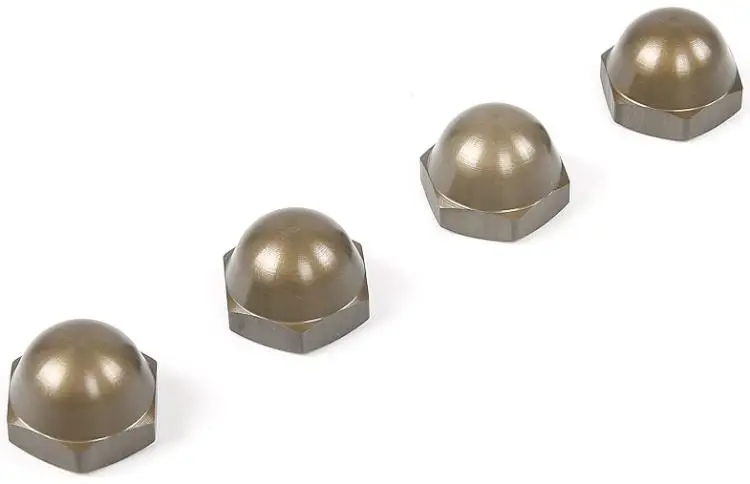 Комплект твердых кислородных герметичных колесных гаек для грузовика 1/5 gas LT(LOSI