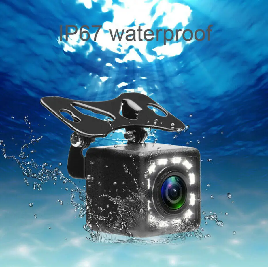 

Intelligent Dynamic Trajectory HD 12LED Car Rearview Camera Night Vision CCD Car truck Universal 12V