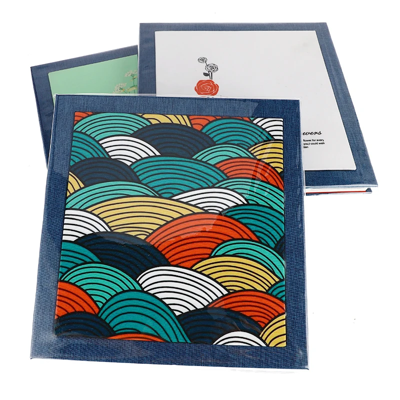 Самоклеящийся фотоальбом из пеньковой ткани сделай сам альбом клейкий покрытый пленкой для влюбленных