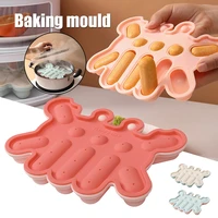 10 cavity silicone diy sausage mold cake baking tools chocolate mould pastries bread fondant cake tools ye hot