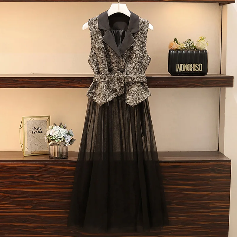 Большой плюс размер комплект из 2 предметов 2019 умная Повседневная Женская