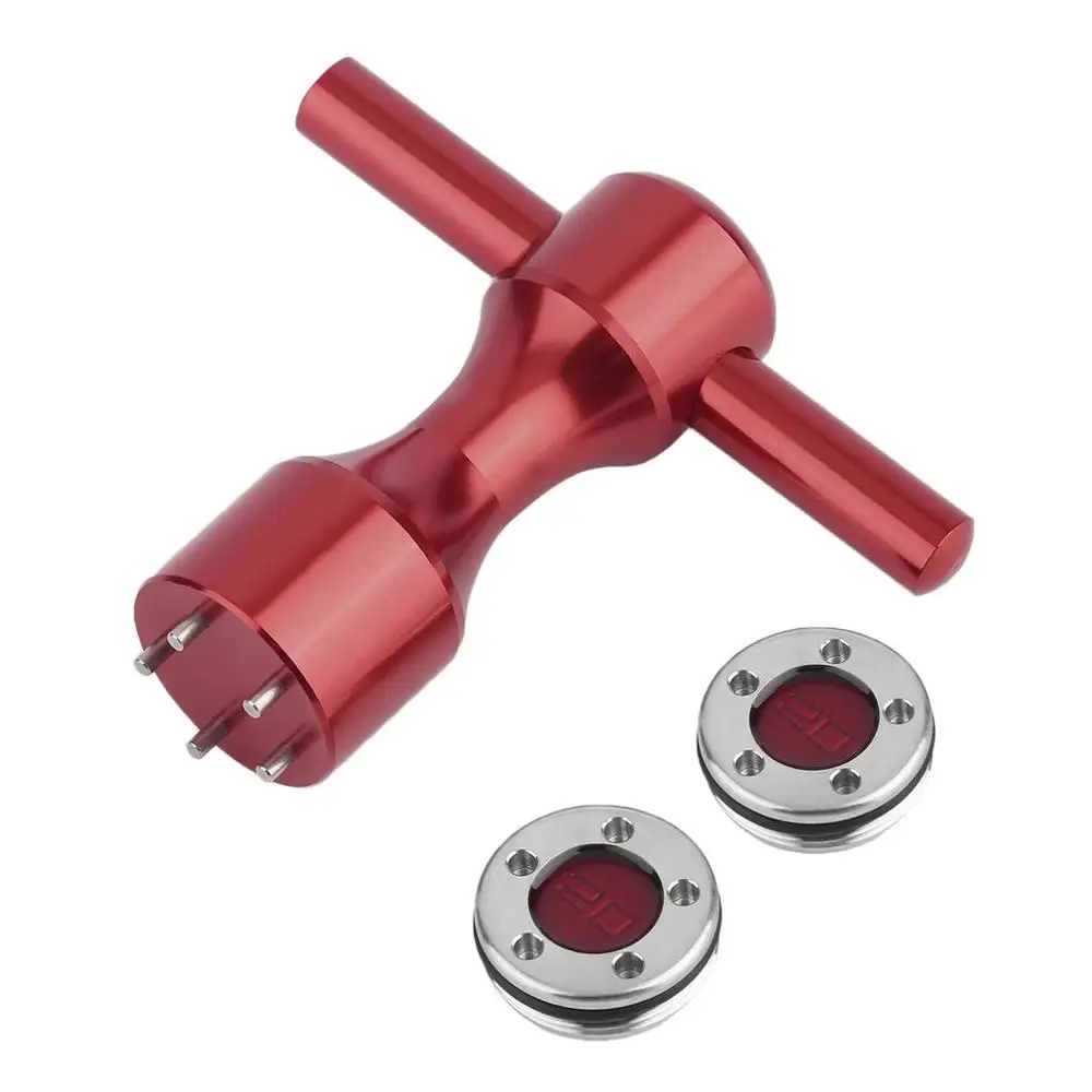 Красный гаечный ключ для гольфа из алюминиевого сплава 20 г/25 г/30 г/35 г/40 г | Спорт и