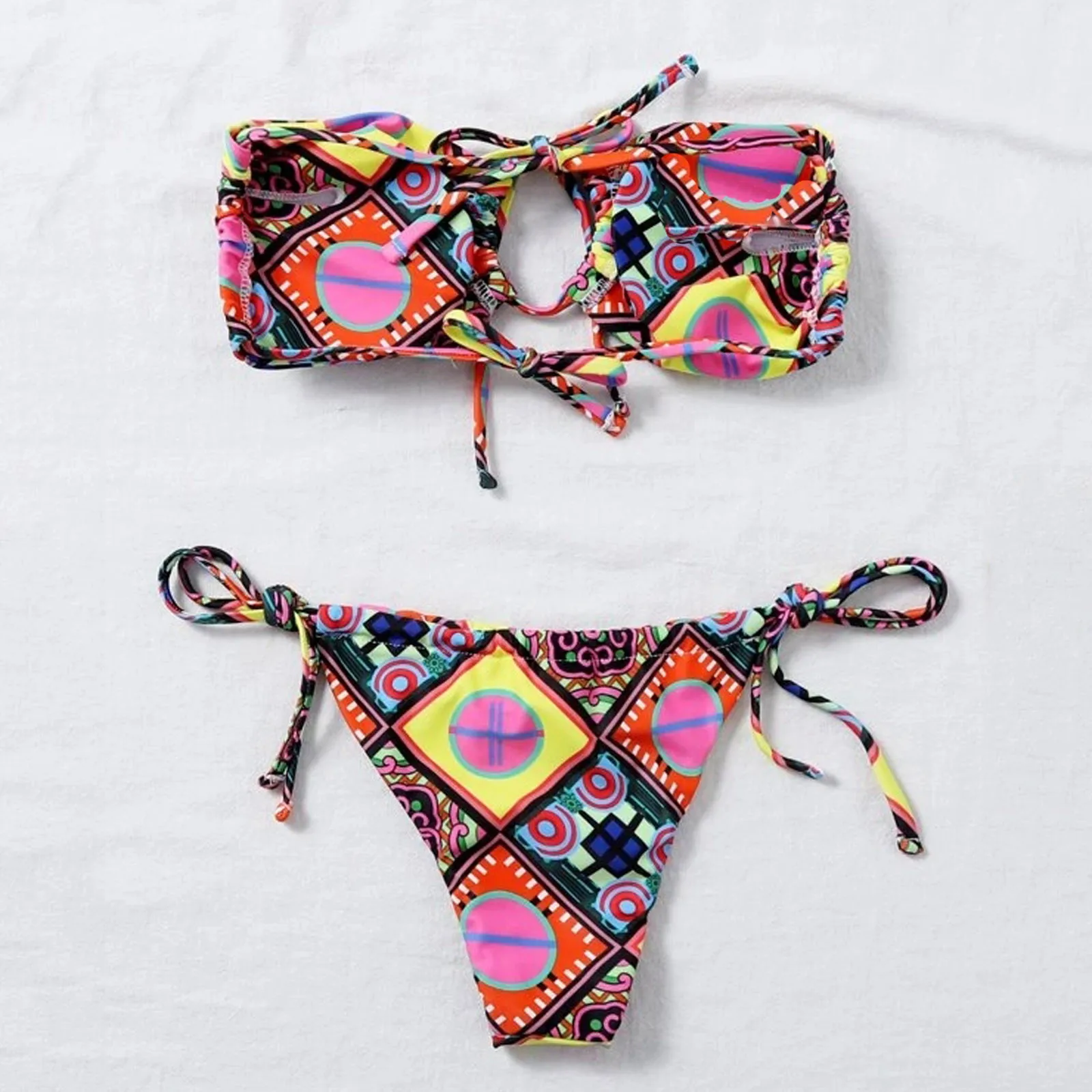 Сексуальное бикини 2021 женский сексуальный купальник в стиле бохо с